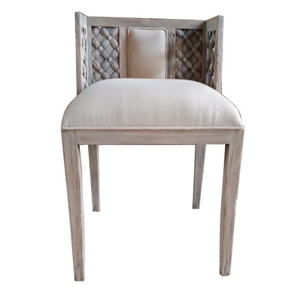   LOW BACK CHAIR, CREATIV PATCHWORK, PASTEL HARMONY. BOX 118, (W*H*) 45*74cm. 1 pcs.