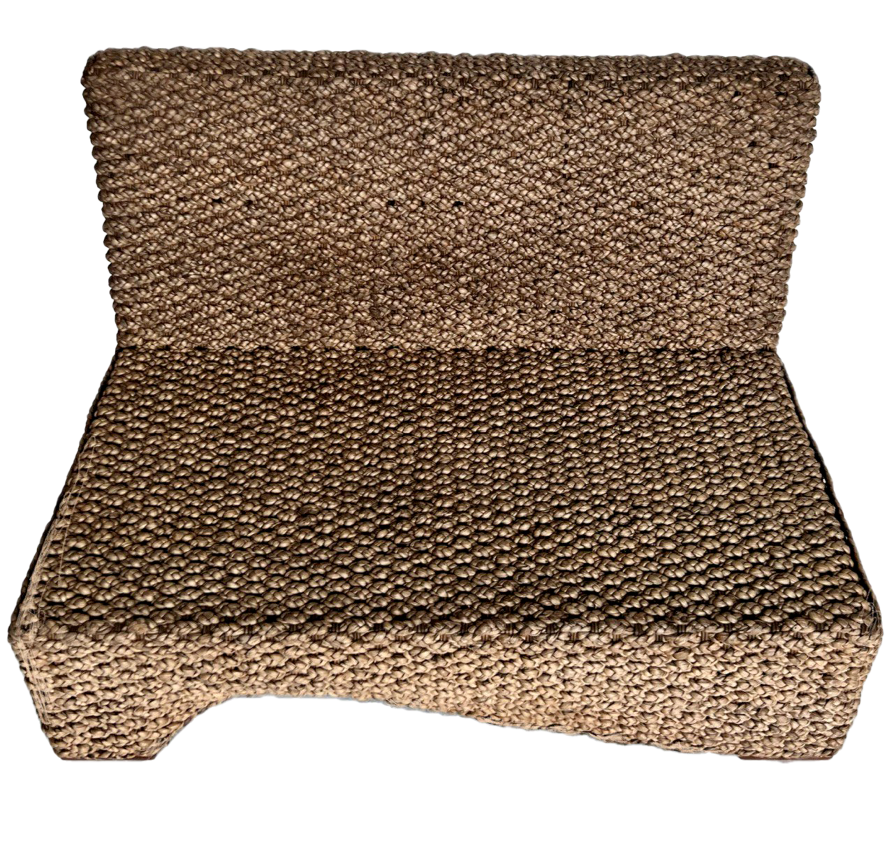 WATER HYACINTH SOFA WITHOUT ARMS. BOX 55, (L*W*H) 114*74*80 cm., 1 pcs.