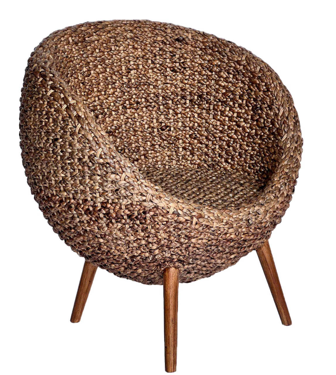 WATER HYACINTH CHAIR.  BOXES 38-39, (L*W*H) 75*70*85 cm., 2 pcs.