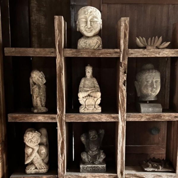 CERAMIC STATUETTES.  BOX 36-37,  9 pcs.