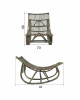 ROCKING CHAIR. BOX 63-63, (L*W*H) 70*83*80 cm., 2 pcs.
