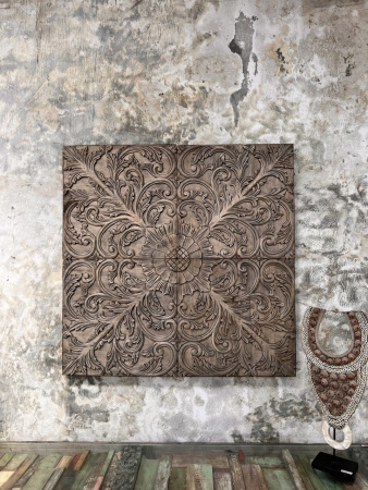   WALL DECOR PUZZEL, FLOWER, BOX 110. (W*H)100*100 cm, 1 pcs. 