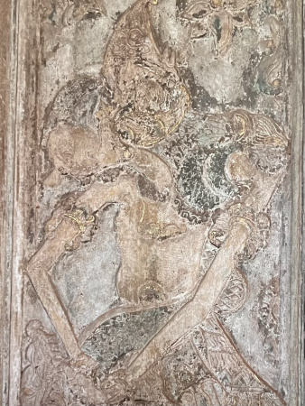WAYANG PANEL. BOX 2, (L* W*H) 78*10*220 cm.,1 pcs.