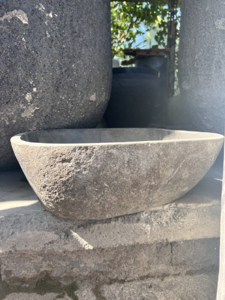 NATURAL STONE SINK. OBLONG.(L*W*H) 52*37*15 cm,