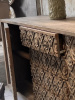  BUFFET CARVING LOTUS. BOX 119, (L*W*H) 190*50*76 cm. 
