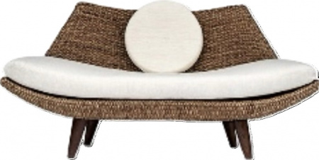 WATER HYACINTH SOFA BENEL, SMILE. BOX 49. (L*W*H) 105*60*85 cm., 1 pcs.