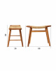 STOOL. BOX150-161.,(L*W*H) 68*36*48 cm., 12 pcs.