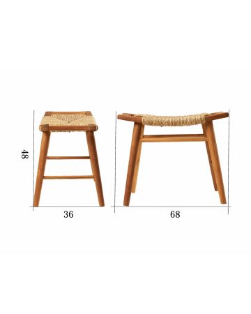 STOOL. BOX150-161.,(L*W*H) 68*36*48 cm., 12 pcs.
