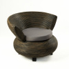 SET: SOFA + 2 ARMCHAIRS.  BOX 69-71, SOFA- (L*W*H) 155*65*80 cm;  ARMCHAIR- (L*W*H) 75*68*80 cm.,  1set.