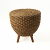 WATER HYACINTH ROUND TABLE. BOX 58, (W*H) 60*52 cm., 1 pcs.
