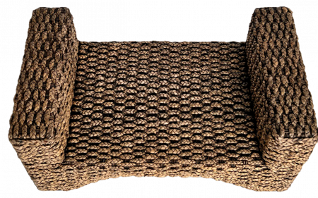 WATER HYACINTH SOFA WITHOUT ARMS.    BOX 57, (L*W*H) 84*50*40 cm., 1 pcs.