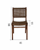 CHAIR. BOX 168-173, (L*W*H) 45*55*90 cm.,6 pcs.