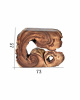 CONSOLE, SINGLE PIECE OF WOOD, DESIGNED BY NATURE. BOX 310, (L*W*H) 73*18*57cm., 1pcs. 