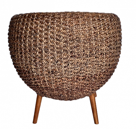 WATER HYACINTH CHAIR.  BOXES 38-39, (L*W*H) 75*70*85 cm., 2 pcs.