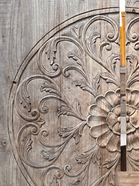  MANDALA DOOR. BOX 90,( W*H*) 83*210 cm 1 pcs.