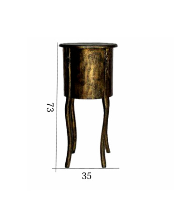   BEDSIDE TABLE, INSPIRED BY CLASSIC STYLE. BOX 258  (L*W*H) 35*35*73cm., 2 pcs.  