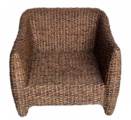 WATER HYACINTH SINGL ARMCHAIR. BOXES 47-48, (L*W*H) 80*70*80 cm., 2 pcs.