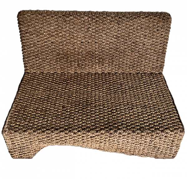 WATER HYACINTH SOFA WITHOUT ARMS. BOX 55, (L*W*H) 114*74*80 cm., 1 pcs.