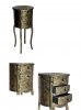   BEDSIDE TABLE, INSPIRED BY CLASSIC STYLE. BOX 258  (L*W*H) 35*35*73cm., 2 pcs.  