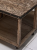   COFEE TABLE, CARVING, PUZZLE. BOXES 111-114, ( L*W*H*) 100*100*46cm., 1 pcs. 