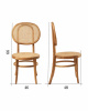 CHAIR. BOX 136-147, (L*W*H) 46*48*66 cm. 6 pcs.