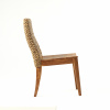 WATER HYACINTH & WOOD DINNING CHAIR. BOX 41-46, (L*W*H) 47*59*93 cm., 6 pcs.