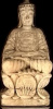 CERAMIC STATUETTES.  BOX 36-37,  9 pcs.