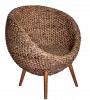 WATER HYACINTH CHAIR.  BOXES 38-39, (L*W*H) 75*70*85 cm., 2 pcs.