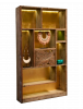 LYBRARY, BEAUTIFUL FEELING OF THE COLOR OF GOLD.  BOX 100, (L*W*H) 120*43*220 cm. 1 pcs. 