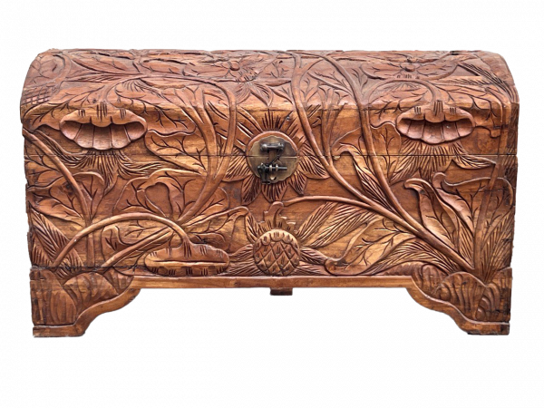 TRADITIONAL BALI PAINTING CHEST OF DRAWER..BOX 256., 1 pcs.
